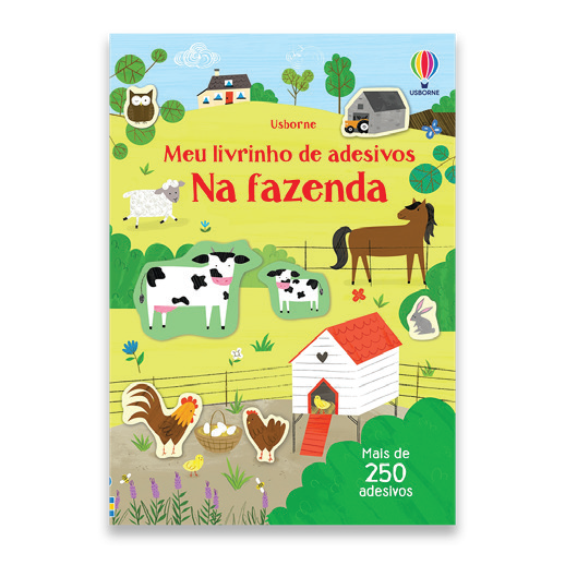 Na Fazenda Meu livrinho de adesivos
