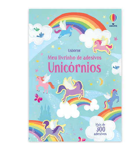 Meu Livrinho De Adesivos - Unicórnios