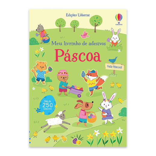 Páscoa: Meu Livrinho De Adesivos
