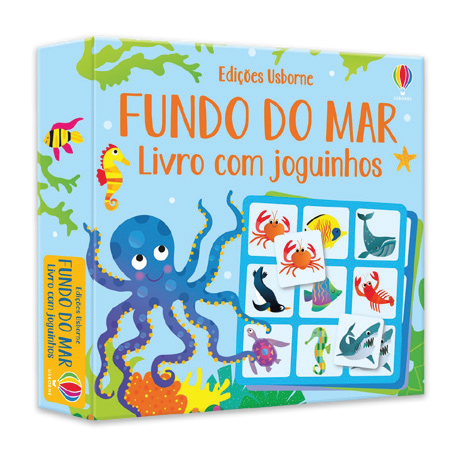 Fundo Do Mar: Livro Com Joguinhos