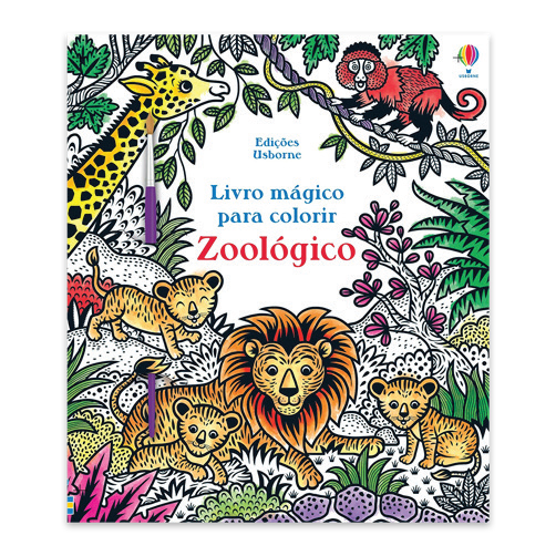 Zoológico: Livro Mágico Para Colorir