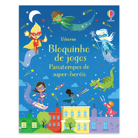 Bloquinho De Jogos: Passatempos De Super-heróis
