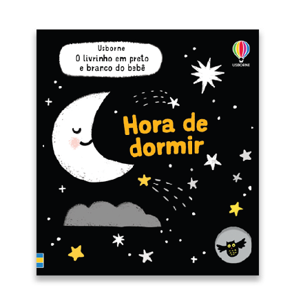 Hora De Dormir: O Livrinho Preto E Branco Do Bebê