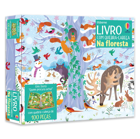 Na Floresta: Livro Com Quebra-cabeça