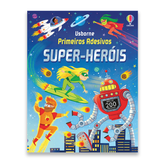 Super-heróis: Primeiros Adesivos