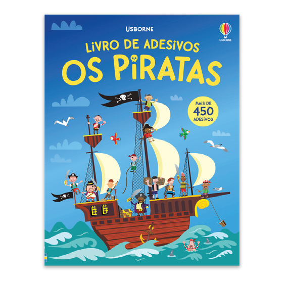 Os Piratas: Livro De Adesivos