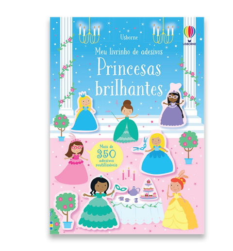 Princesas Brilhantes: Meu Livrinho De Adesivos