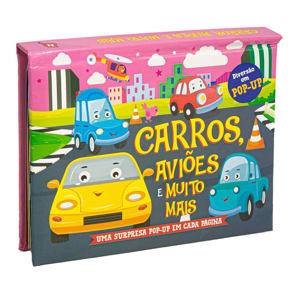 Carros, Aviões E Muito Mais: Uma Surpresa Pop-up Em Cada Página