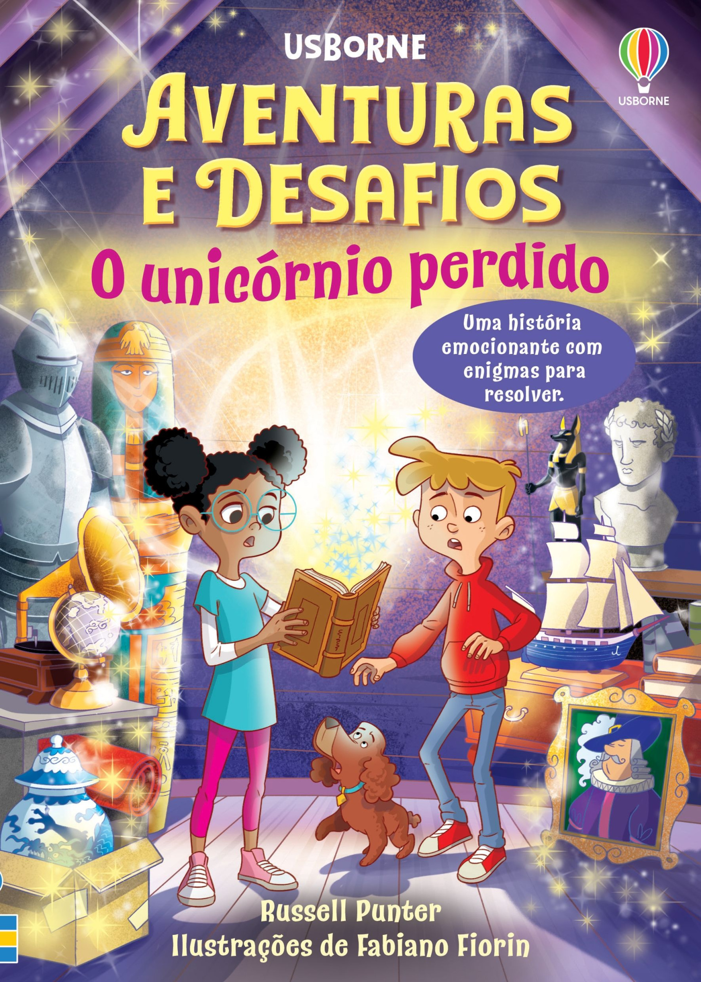 O unicórnio perdido Aventuras e desafios