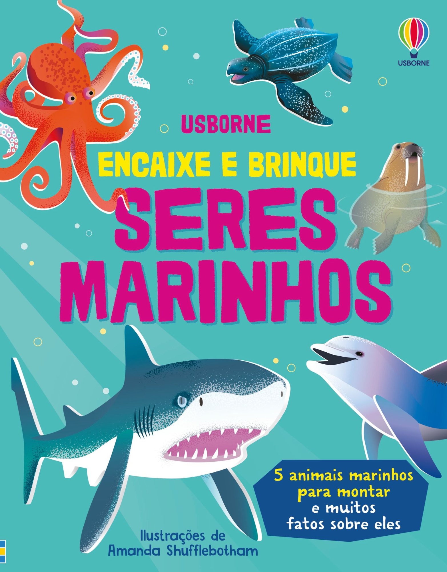 SERES MARINHOS ENCAIXE E BRINQUE