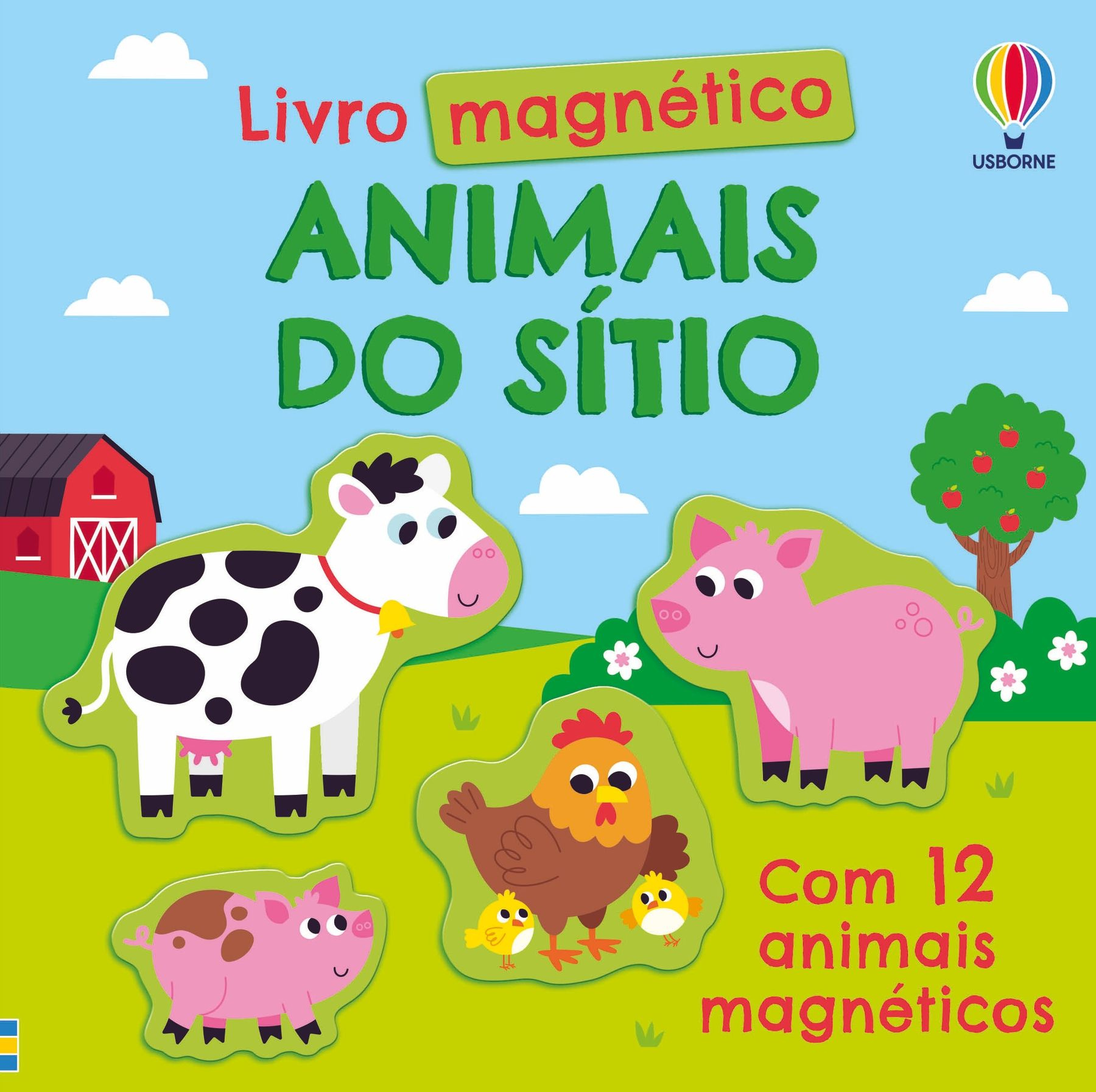 LIVRO MAGNÉTICO ANIMAIS DO SÍTIO