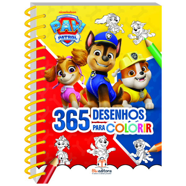 365 DESENHOS PARA COLORIR PATRULHA CANINA AMARELO