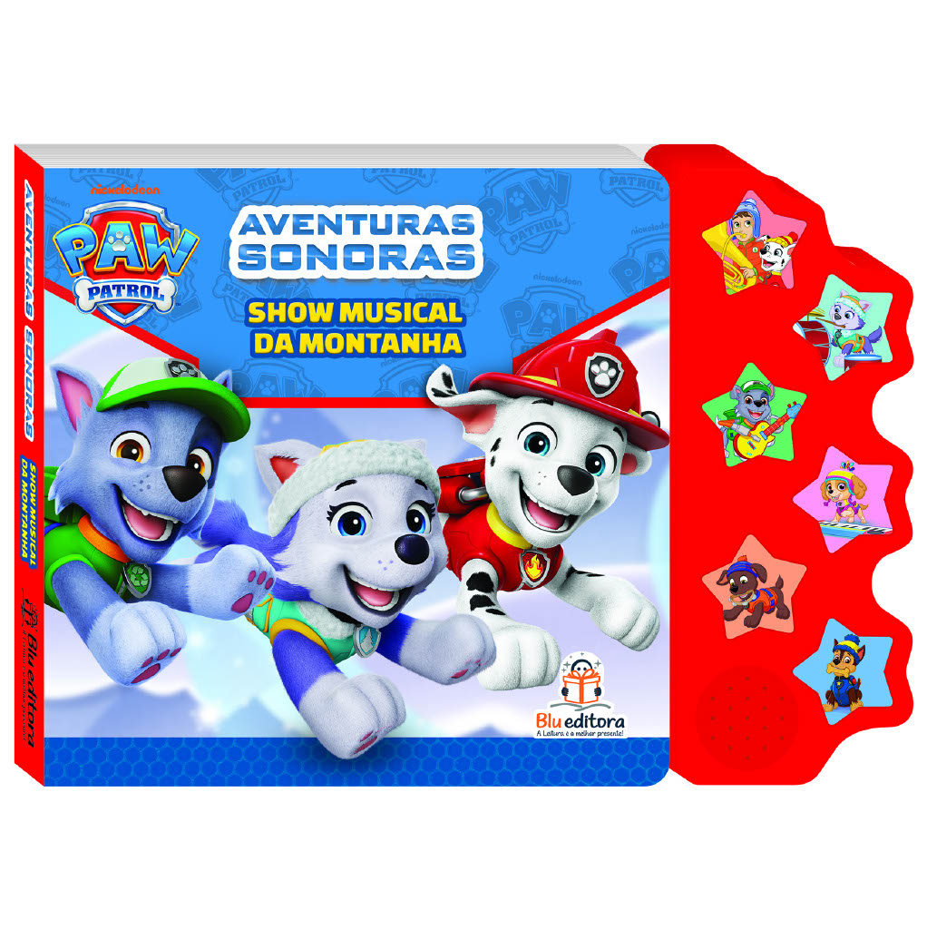 LIVRO PATRULHA CANINA - AVENTURAS SONORAS: SHOW MUSICAL