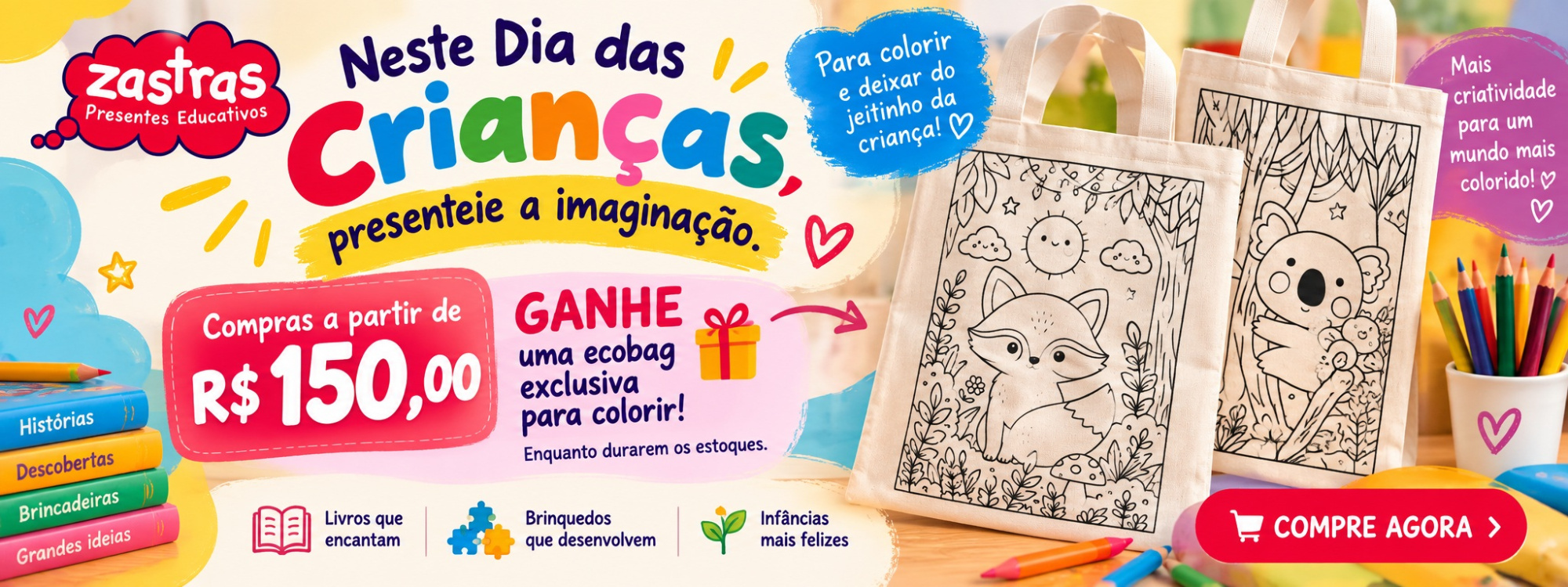Dia das Crianças Zastras