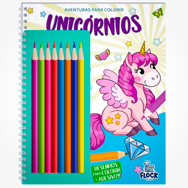 AVENTURAS PARA COLORIR UNICÓRNIOS