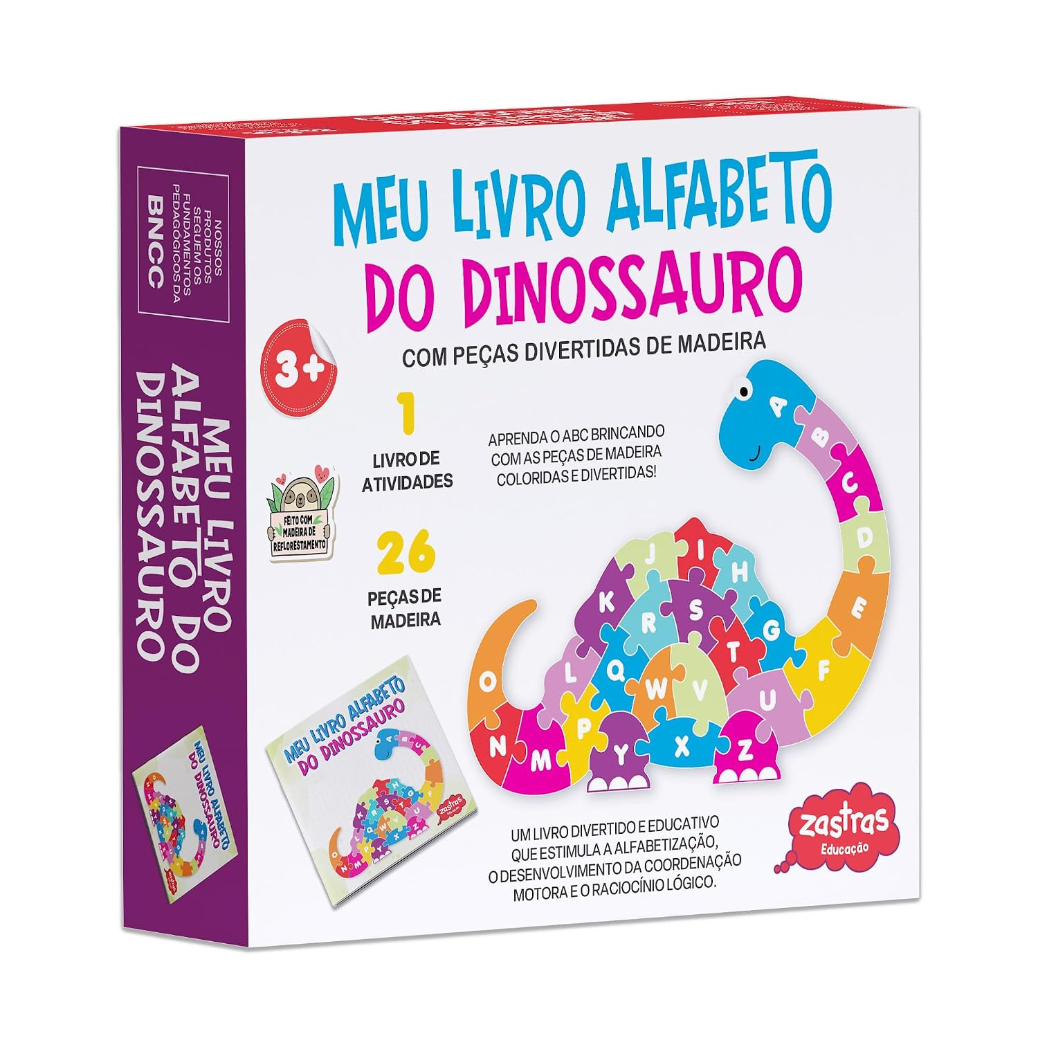 MEU LIVRO ALFABETO DO DINOSSAURO