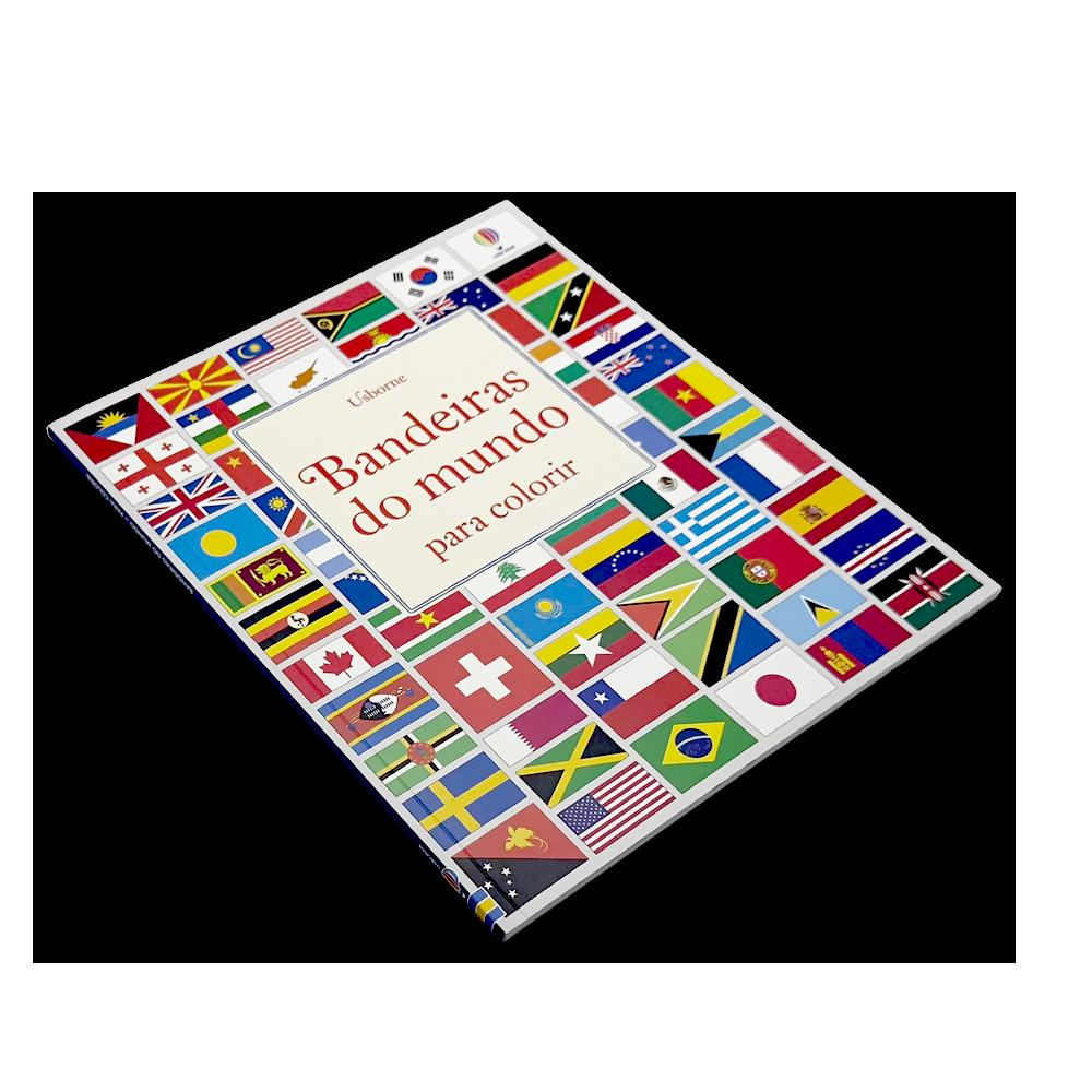 Bandeiras Do Mundo: Livro Com Quebra - Cabeça