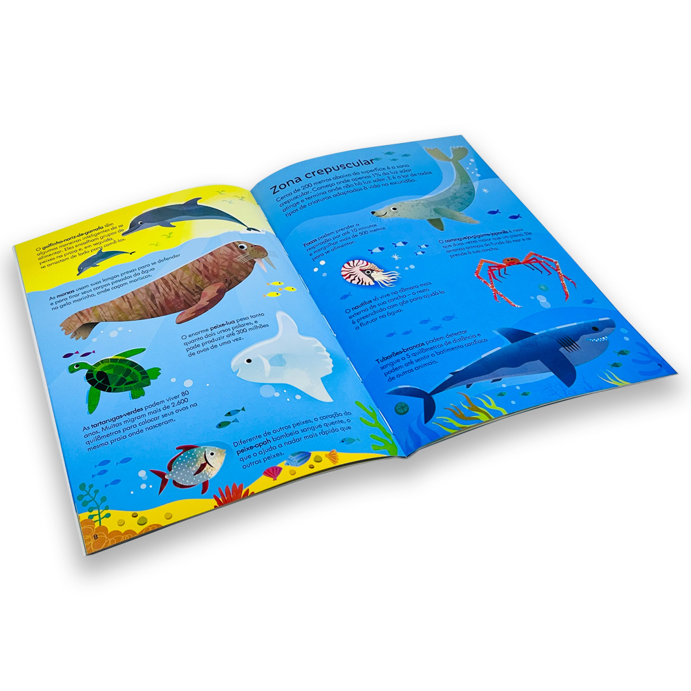 Oceanos: Livro Com Quebra-cabeça