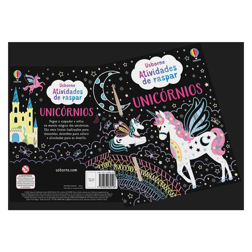 Unicórnios: Atividades De Raspar