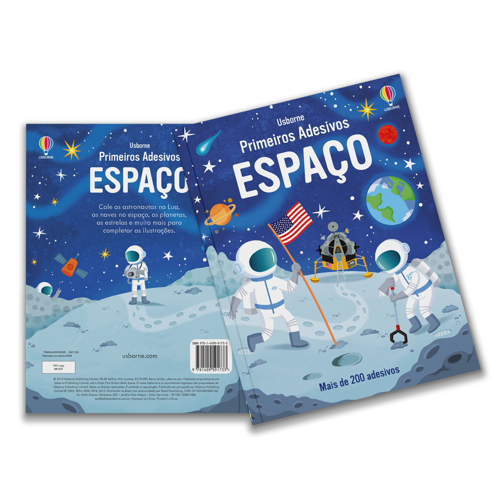 Espaço: Primeiros Adesivos
