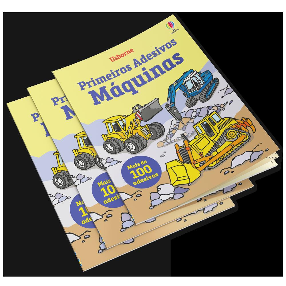 Máquinas: Primeiros Adesivos